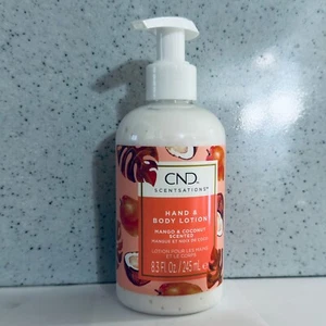 CND *neues Design* Lotion Düfte Hand und Körper Mango & Kokosnuss 8,3 flüssige Unzen - Bild 1 von 2