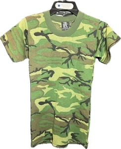 Kid's Woodland Camo Short Sleeve T-Shirt - Picture 1 of 3