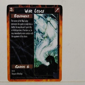 RAGE: APOCALYPSE "LEGACY OF THE TRIBES" CCG --- WAR LODGE --- NM/MINT - Foto 1 di 1
