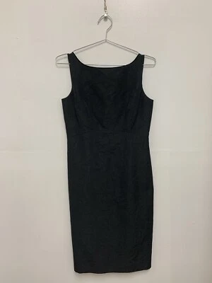 Vestido vintage Pianoforte Max Mara negro sin mangas para mujer talla 6 Foto 1 de 4
