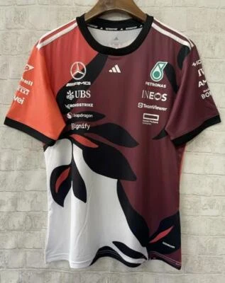 Mercedes-AMG PETRONAS Red 2025-26 Team Mens T-Shirt - Image 1 of 2