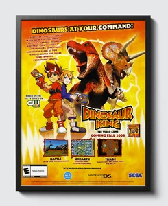 Dinosaur King Nintendo DS Glossy Promo Poster Print Unframed G1474 - Picture 1 of 3