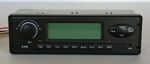 24 volt radio for Komatsu Dozer D61-D65 AM/FM/WB/USB/Aux/ Bluetooth - Picture 1 of 4