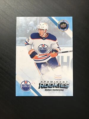 2023 Upper Deck National Hockey Card Day Promo #10 Dylan Holloway Rookie RC - Image 1 of 2