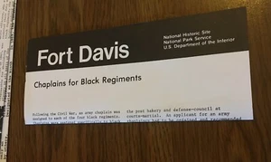 Vintage Pamphlet; 1980s Chaplains for Black Regiments - Foto 1 di 2