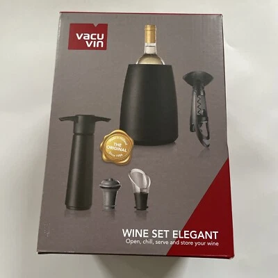 VacuVin Elegante Juego de Vinos Barware Abridor de Vinos Herramientas Foto 1 de 4