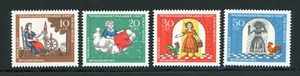 Conjunto completo de estampillas tipo cuento de hadas Alemania MNH #B426-429 - Imagen 1 de 1