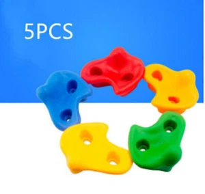 5er Set Klettersteine inkl Schrauben Klettergriffe für Kletterwand Bouldergriffe - Bild 1 von 6