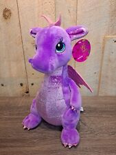 12" Purple Dragon - Sparkle Tales By Stuffed Animal Plush Cute Gift Fun Play