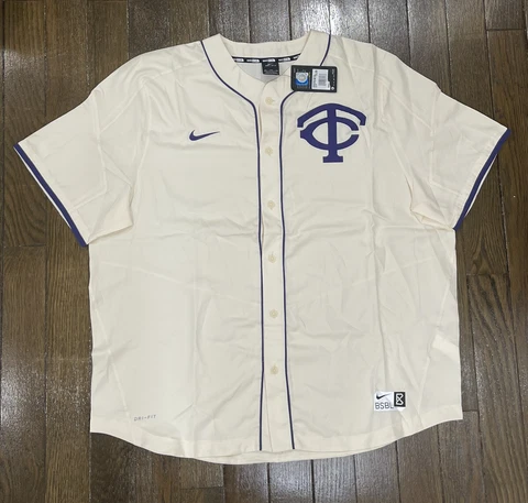 TCU Horned Frogs Nike Full-Button Vapor Performance Baseball Jersey Men’s 3XL Cover