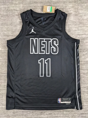 Nike Jordan Brooklyn Nets Kyrie Irving Jersey NWT Size X-Large Cover