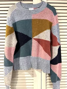Lovely GORMAN “Habitual” Lambswool Jumper Sweater * Size 14 (also fits 10 12) - Picture 1 of 7