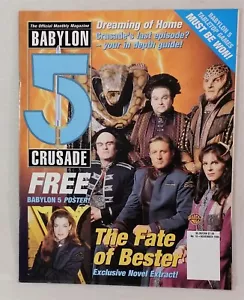 Babylon 5 Magazin #16 11/1999 Botschafter & Sheridan Cover Ivanova Poster - Bild 1 von 3