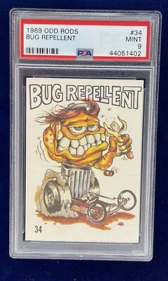 1969 ODD RODS #34 BUG REPELLENT PSA9 - Image 1 of 2