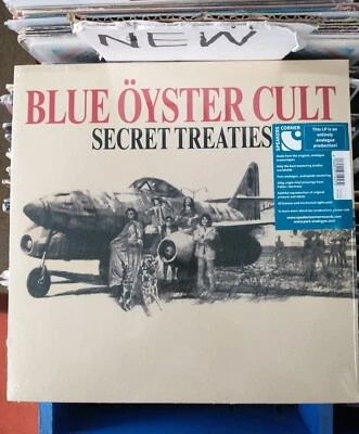 BLUE OYSTER CULT VINYL secret treaties LP NEW SEALED Speakers Corner ANALOGUE - Image 1 of 4