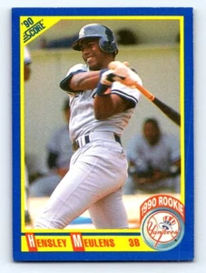1990 Score #636 Hensley Meulens - Picture 1 of 2