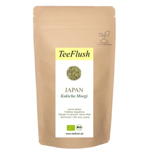 Kukicha Moegi 2023, Grüner Biotee, Japan-/Kagoshima, Mild-grasiger Geschmack