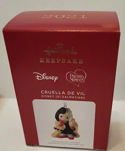 2021 Hallmark~PRECIOUS MOMENTS~DISNEY~CRUELLA DE VIL~PORZELLAN~NEU IN OVP~Versand GRATIS - Bild 1 von 6