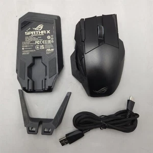 ASUS ROG Spatha X Wireless Optical Gaming Mouse - Black - Picture 1 of 4