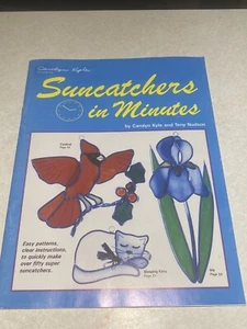 Suncatchers in Minutes di Carolyn Kyle (libro vetro colorato) - Foto 1 di 4