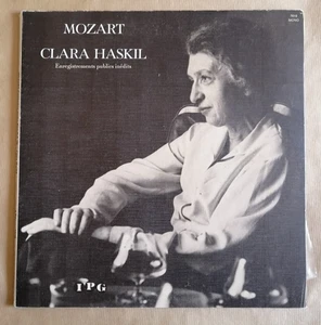 MOZART / CLARA HASKIL Enregistrements Publics Inédits LP 33T 1977 Mono IPG 7618 - Imagen 1 de 3