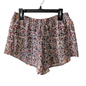 Intermix Silk Printed Shorts - Picture 1 of 9