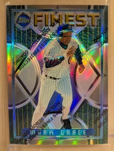 1995 Topps Finest REFRACTOR #65 Mark Grace Cubs RARE ICONIC PARALLEL - Bild 1 von 2