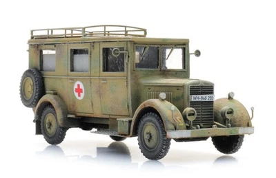 German WWII Phänomen Granit 25H Ambulance Afrika Artitec 6870589 Hand Painted 1/ - Image 1 of 4