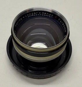 Schneider Kreuznach Retina Longar Xenon C f4 obiettivo 80 mm in custodia Kodak - Foto 1 di 4