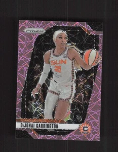 2024 Panini Prizm WNBA #118 DiJonai Carrington Pink Velocity Prizms #/79 - Picture 1 of 2