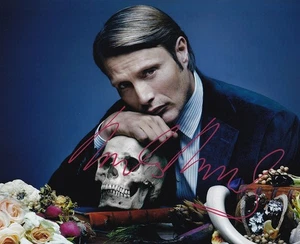 MADS MIKKELSEN signed Autogramm 20x25cm HANNIBAL in Person autograph ACOA - Picture 1 of 2