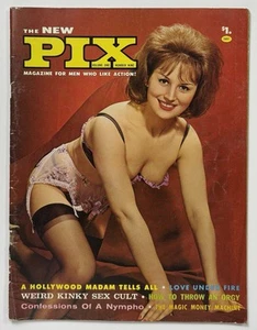 PIX Men's Magazine (1965) Wendy Wyatt BILL WARD Jane Mason Vintage Pinup - Picture 1 of 10