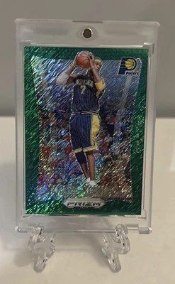2023-24 Jermaine O’Neal Panini Prizm Deca FOTL Green Shimmer 7/12 Jersey Number - Image 1 of 2