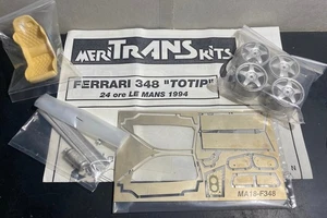 MERIKITS 1/18 TRANSKITS - Ref: MA1801 - FERRARI 348 TOTIP LE MANS 1994 x BURAGO - Foto 1 di 6