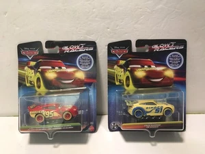 Disney Pixar Cars Glow Racers Lightning McQueen & Cruz Ramírez NEW - Picture 1 of 4