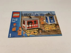LEGO CITY: Building Crane (Set: 7905) Manual Only - For Bag 1 - Picture 1 of 2