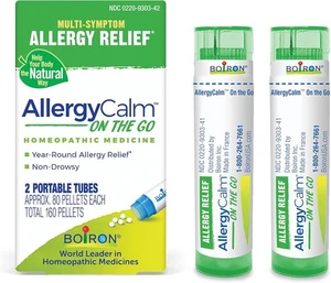 AllergyCalm On the Go for Relief from Allergy and Hay 80 Count (Pack of 2) - Imagen 1 de 10