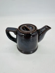 Vintage 1940s Brown Betty Teapot W/ Lid Occupied Japan 4” RARE - Picture 1 of 7