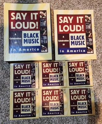 Say It Loud ! A Celebration Of Black Music In America Six CD Boxed Set Rhino - Image 1 of 2