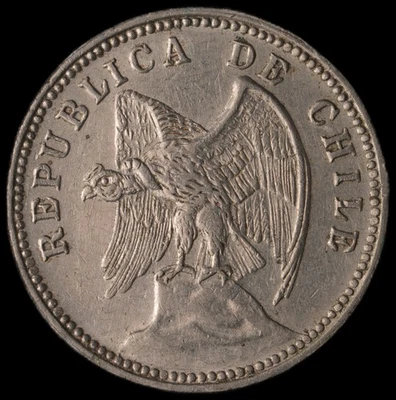 Chile - 5 Centavos - 1936 - Image 1 of 3