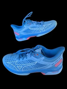 MIZUNO WAVE EXCEED TOUR 5 WOMENS 10.5 10 1/2 TENNIS STYIN SNEAKER SHOE EXCELLENT - Picture 1 of 9