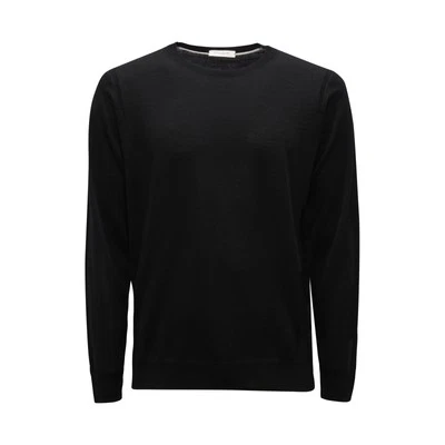 M7301 MAGLIONE UOMO PAOLO PECORA HOMBRE LANA SUÉTER NEGRO Foto 1 de 4