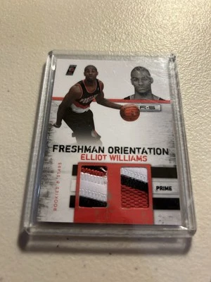 2010-11 Elliot Williams Rookies/Stars Jersey Card 13/49 - Image 1 of 3