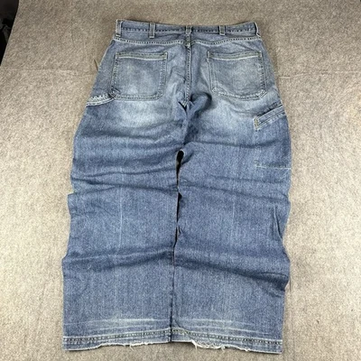 Vintage Levi’s Silvertab Carpenter Cargo Jeans Masculino 38x32 Skatista Baggy Y2K - Imagem 1 de 4