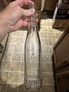 Sol. Bear & Co. Native Embossed Wine Bottle Wilmington North Carolina NC - Picture 1 of 16