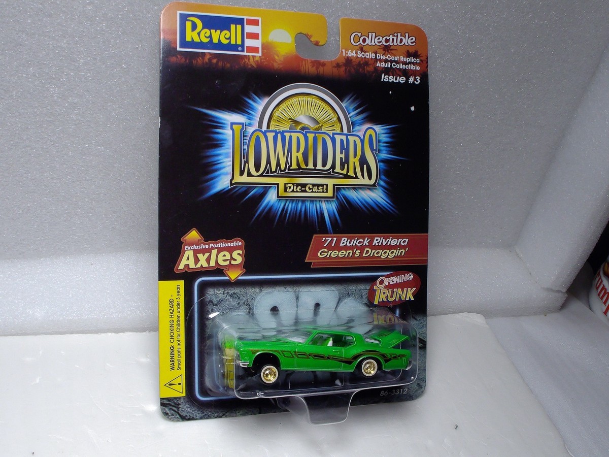 Revell Lowrider Contemporary Diecast Cars, Trucks & Vans for
