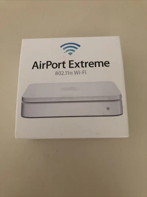 Apple Airport Extreme 802.11n WiFi MC340LL/A Model A1354 New Open Box Tested - Image 1 of 4