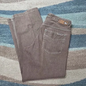Ecko Unltd Baggy Fit Jeans Men’s 38 Brown Denim Y2K Streetwear Wide Leg 5 Pocket - Picture 1 of 10