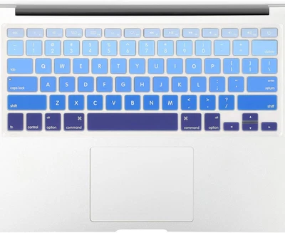 Blue Ombre Keyboard Cover Skin for Macbook Pro 13" 15" 17" (2015 or Older Versio - Image 1 of 4