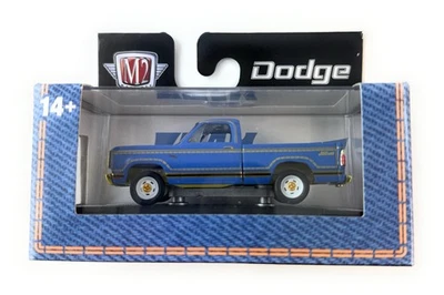 Gold chase! 1978 Dodge D150 Jean Machine 1/64 Blue Model by M2 Machines R104 - Image 1 of 4
